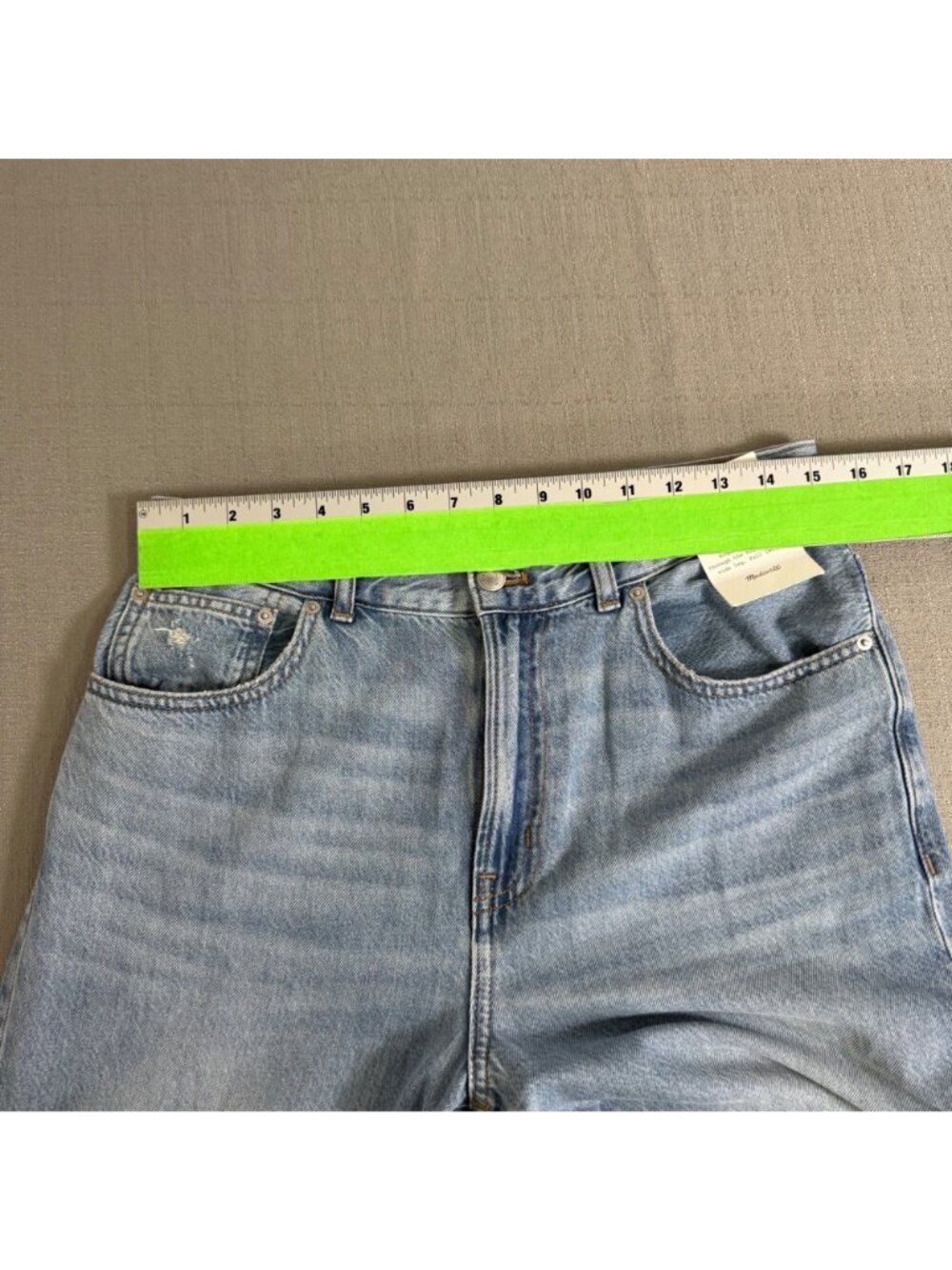 NWT Madewell The Perfect Vintage Wide-Leg Jean Women's Size 27 Tall Casual - Picture 7 of 16
